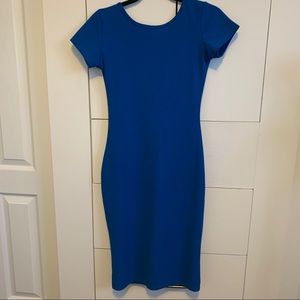 Revamped Blue Backless Dress 💙